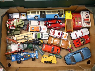 Lot 1617 - A tray of loose & playworn diecast to include...