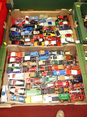 Lot 1646 - Two trays of loose modern issue diecast to...