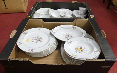 Lot 710 - A Narumi Early Spring pattern porcelain dinner...