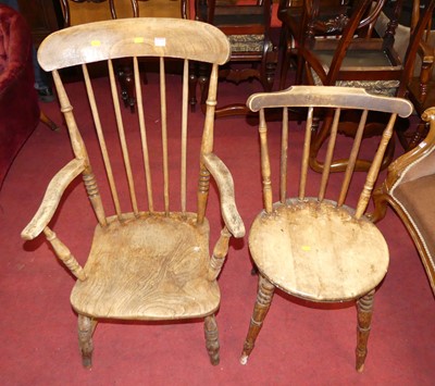 Lot 1354 - An early 20th century provincial elm & beech...