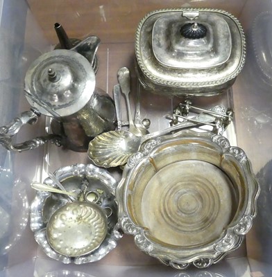 Lot 296 - A collection of silver plated wares, to...