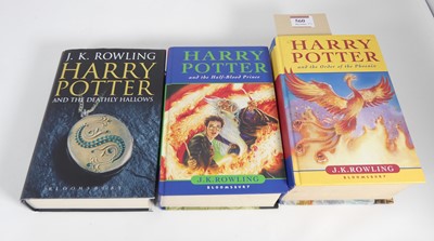 Lot 560 - J.K. Rowling; Harry Potter and the Order fo...