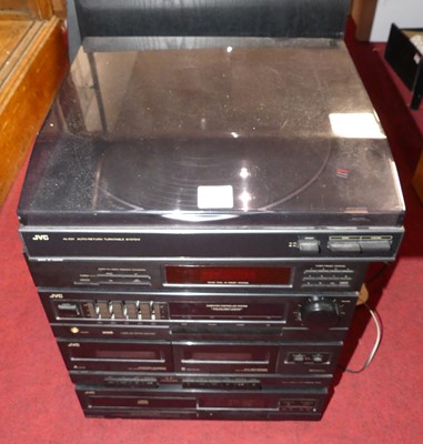 Lot 621 - A vintage JVC stereo