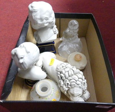 Lot 656 - A cast resin model of a Chatsworth lion...