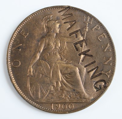 Lot 3267 - Great Britain, 1900 penny, obv: Victoria...