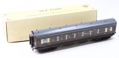 Lot 234 - ACE Trains 0 gauge Pullman coach in brown and...