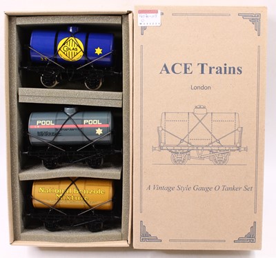 Lot 227 - ACE Trains 0 gauge triple tanker set 6...