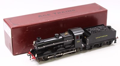 Lot 229 - ACE Trains 0 gauge Southern Q class in black...