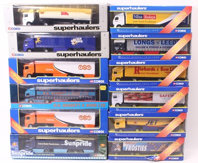 Lot 958 - A Corgi mostly Superhaulers 1/64 scale group...