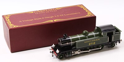 Lot 197 - Darstead 2-6-2 0 gauge Southern tank loco in...