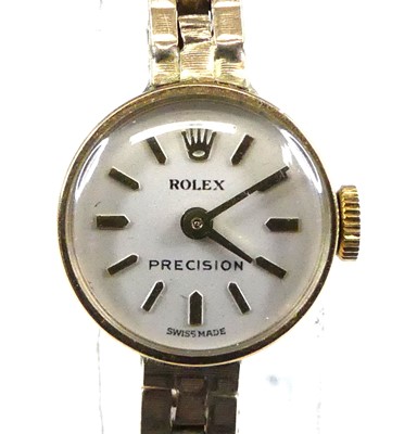 Lot 2787 - A 1960s lady's Rolex Precision 9ct gold cased...