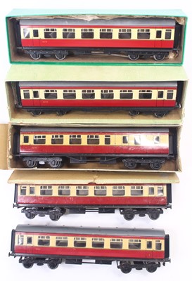 Lot 170 - Five Bassett Lowke BR MK1 coaches, including...