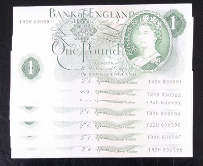 Lot 3169 - Great Britain, Bank of England, a consecutive...