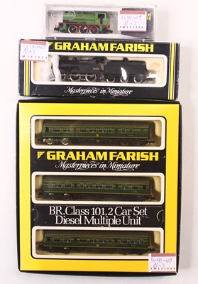 Lot 764 - Three Graham Farish N gauge locos to include a...