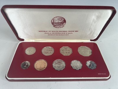 Lot 3308 - Republic of Malta, 1976 Decimal proof set...