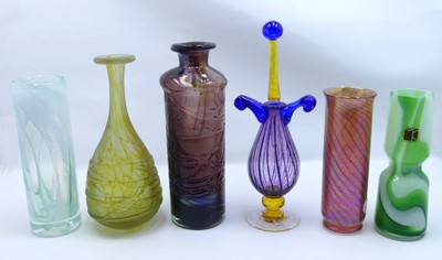 Lot 129 - A collection of studio glass effects, to...