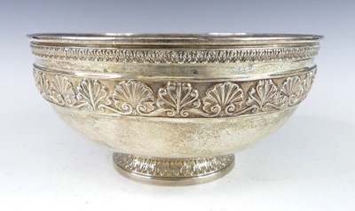 Lot 158 - An Art Nouveau silver pedestal bowl, of...