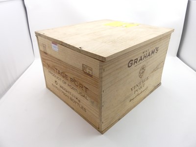 Lot 1331 - Grahams Vintage Port 2011, 6 bottles, OWC