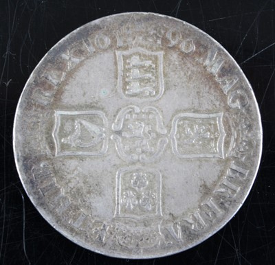 Lot 3041 - England, 1696 crown, obv: William III first...