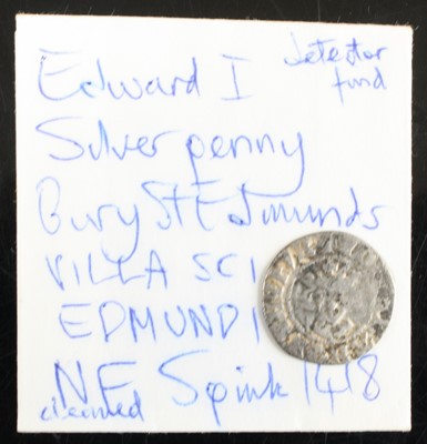 Lot 3045 - England, Edward I (1272-1307) penny, Bury St...