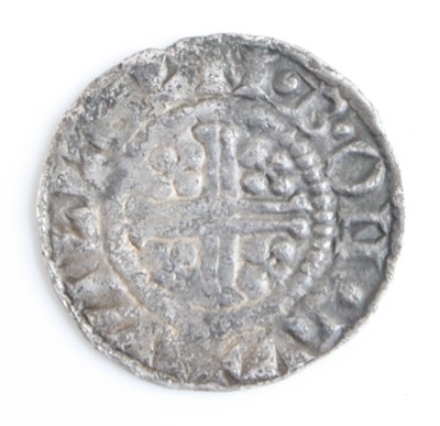 Lot 3046 - England, John (1199-1216) silver penny, short...