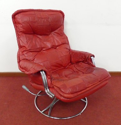 Lot 449 - A 1960s Norweigan possibly Ekornes 'Stressless'...