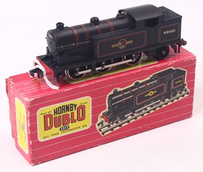 Lot 295 - 2217 Hornby-Dublo 2-rail 0-6-2 tank loco BR...