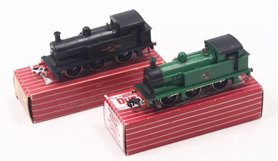 Lot 324 - Two Hornby-Dublo 2-rail 0-6-0 locos, all steps...