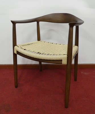 Lot 487 - In the style of Hans Wegner - a contemporary...