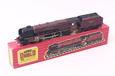 Lot 306 - 2226 Hornby-Dublo 2-rail 4-6-2 loco & tender...