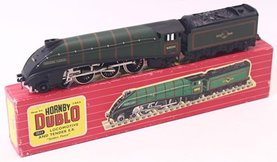 Lot 292 - 2211 Hornby-Dublo 2-rail 4-6-2 loco & tender...