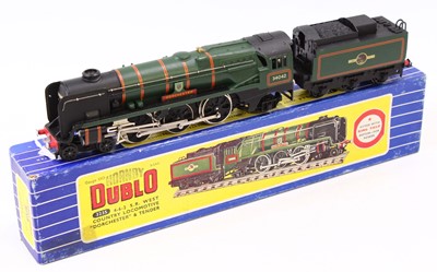 Lot 342 - 3235 Hornby-Dublo 3-rail 4-6-2 loco & tender...