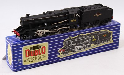 Lot 349 - LT25 Hornby-Dublo 3-rail 2-8-0 loco & tender...