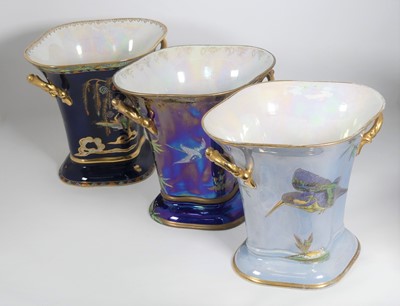 Lot 4 - A collection of three Art Deco Carltonware...