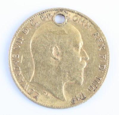 Lot 3130 - Great Britain, 1909 gold half sovereign,...