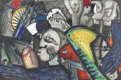 Lot 307 - Emmanuel Taiwo Jegede (Nigerian, b.1943) - The...