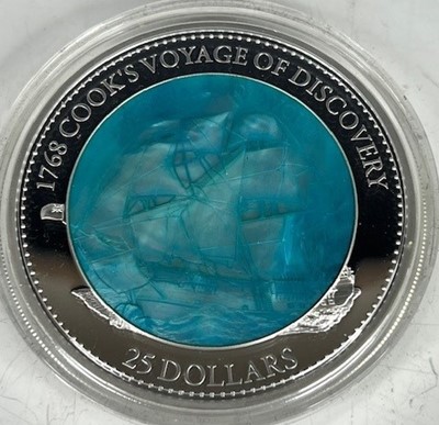 Lot 3421 - Solomon Islands, 25 Dollars 5oz silver proof...