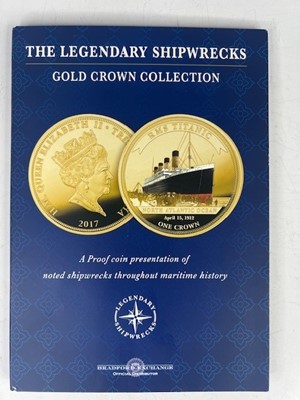 Lot 3420 - The Legendary Shipwrecks, Gold crown...