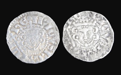 Lot 3060 - England, Henry III (1216-1272), liong cross...