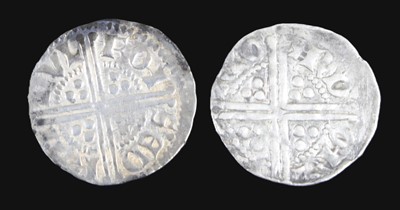 Lot 3060 - England, Henry III (1216-1272), liong cross...