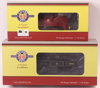 Lot 553 - Two Oxford rail 00 gauge locos to include an...