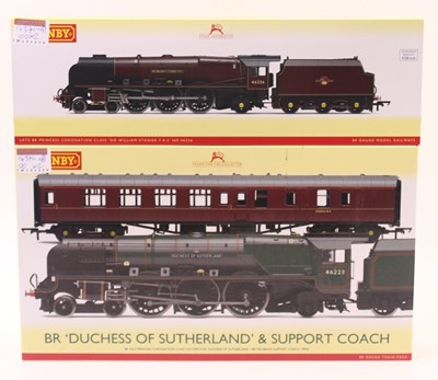 Lot 507 - Two Hornby 00 gauge locos to include R3555...