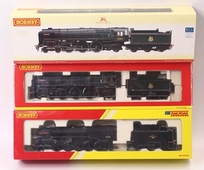 Lot 514 - Two Hornby 00 gauge locos to include R3155 9F "...