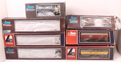 Lot 173 - A collection of Lima 0 gauge rolling stock to...