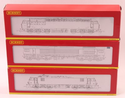 Lot 527 - Three Hornby 00 gauge locos to include a class...