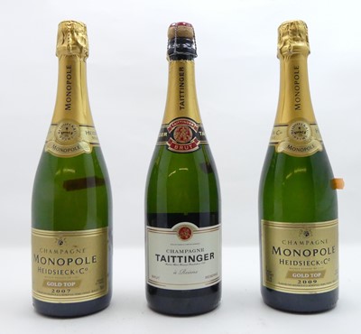 Lot 1196 - Heidsieck & Co. Monopole Gold Top 2007, Brut...