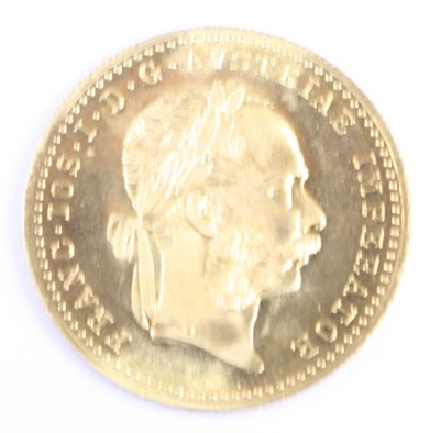 Lot 3429 - Austrian Empire, 1915 gold 1 ducat, obv: Franz...