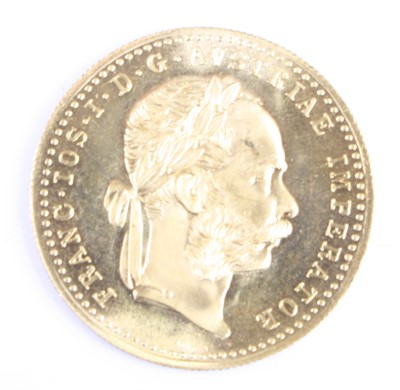 Lot 3430 - Austrian Empire, 1915 gold 1 ducat, obv: Franz...