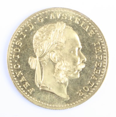 Lot 3431 - Austrian Empire, 1915 gold 1 ducat, obv: Franz...