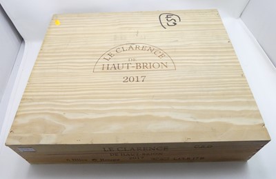 Lot 1126 - Le Clarence de Haut-Brion 2017, Pessac-Leognan,...